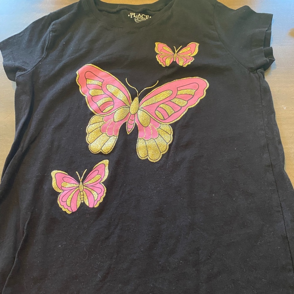 Childrens place butterfly tee